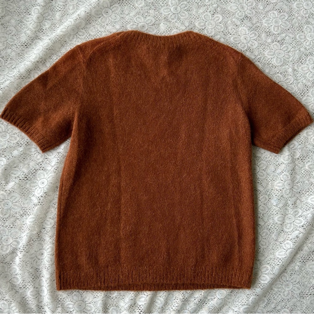 Everlane alpaca tee in copper xs - Picture 9 of 9